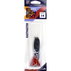 Блешня на хижака, коливна, ZEOX Kastmaster, вага 14г, колір Silver